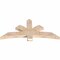 Ekena Millwork Davenport Smooth Timber Gable Bracket, Douglas Fir, 60"W x 27"H x 3 1/2"D x 5 1/2"F, 11/12 Pitch GBW060X27X0406DAV00SDF - alternate 5